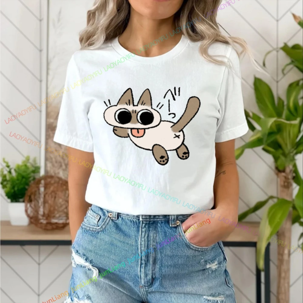 Kawaii Azuki Cat Little Bean Short Sleeve T-shirt Cute Y2k Clothes 100% Cotton New in Tops & Tees Streetwear Tshirt Men's Shirts
Kawaii Azuki Cat Little Bean Short Sleeve T-shirt Cute Y2k Clothes 100% Cotton New in Tops & Tees Streetwear Tshirt Men's Shirts