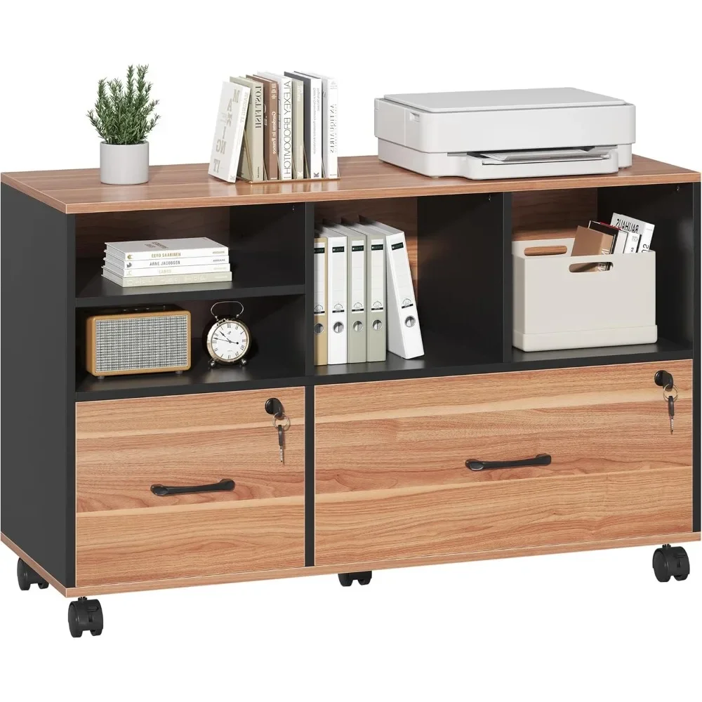 Lockable Rolling 2-Drawer Wood File Cabinet – Adjustable Shelves, Home Office Lateral Filing Cabinet
Lockable Rolling 2-Drawer Wood File Cabinet – Adjustable Shelves, Home Office Lateral Filing Cabinet