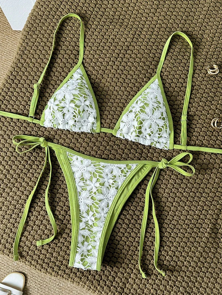 Micro Bikini Sexy Swimsuits For Women 2025 Swimwear Lace Brazilian Bikini Set Thong Biquini Swim Suits Solid Beachwear Female
Micro Bikini Sexy Swimsuits For Women 2025 Swimwear Lace Brazilian Bikini Set Thong Biquini Swim Suits Solid Beachwear Female