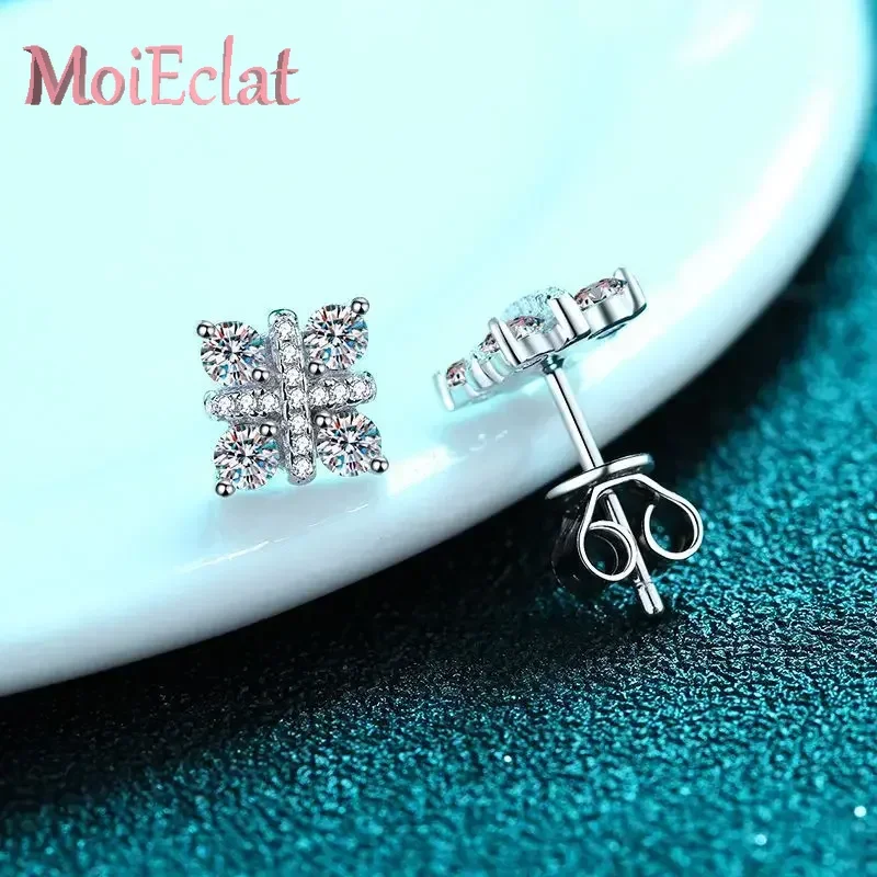 Elegant Platinum Pt950 Luxury Stud Earrings for Women, Peace Knot 0.48ct Moissanite Diamond Wedding Ear Studs Fine Jewelry Gift
Elegant Platinum Pt950 Luxury Stud Earrings for Women, Peace Knot 0.48ct Moissanite Diamond Wedding Ear Studs Fine Jewelry Gift