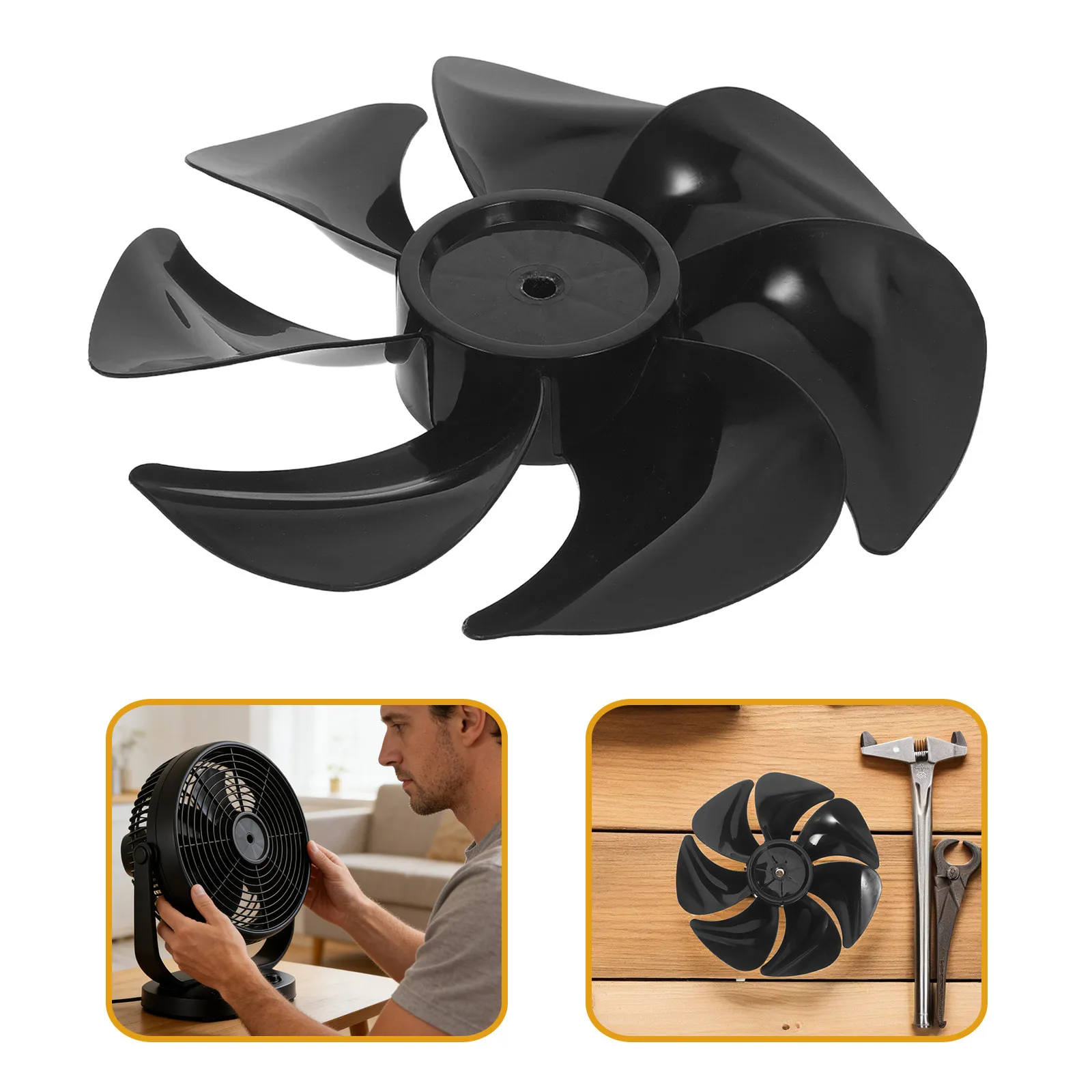 6 Piece 8.3 Inch Plastic Fan Blades Replacement for Air Circulation Fans Table Pedestal Ceiling Floor Indoor Outdoor Silent
6 Piece 8.3 Inch Plastic Fan Blades Replacement for Air Circulation Fans Table Pedestal Ceiling Floor Indoor Outdoor Silent