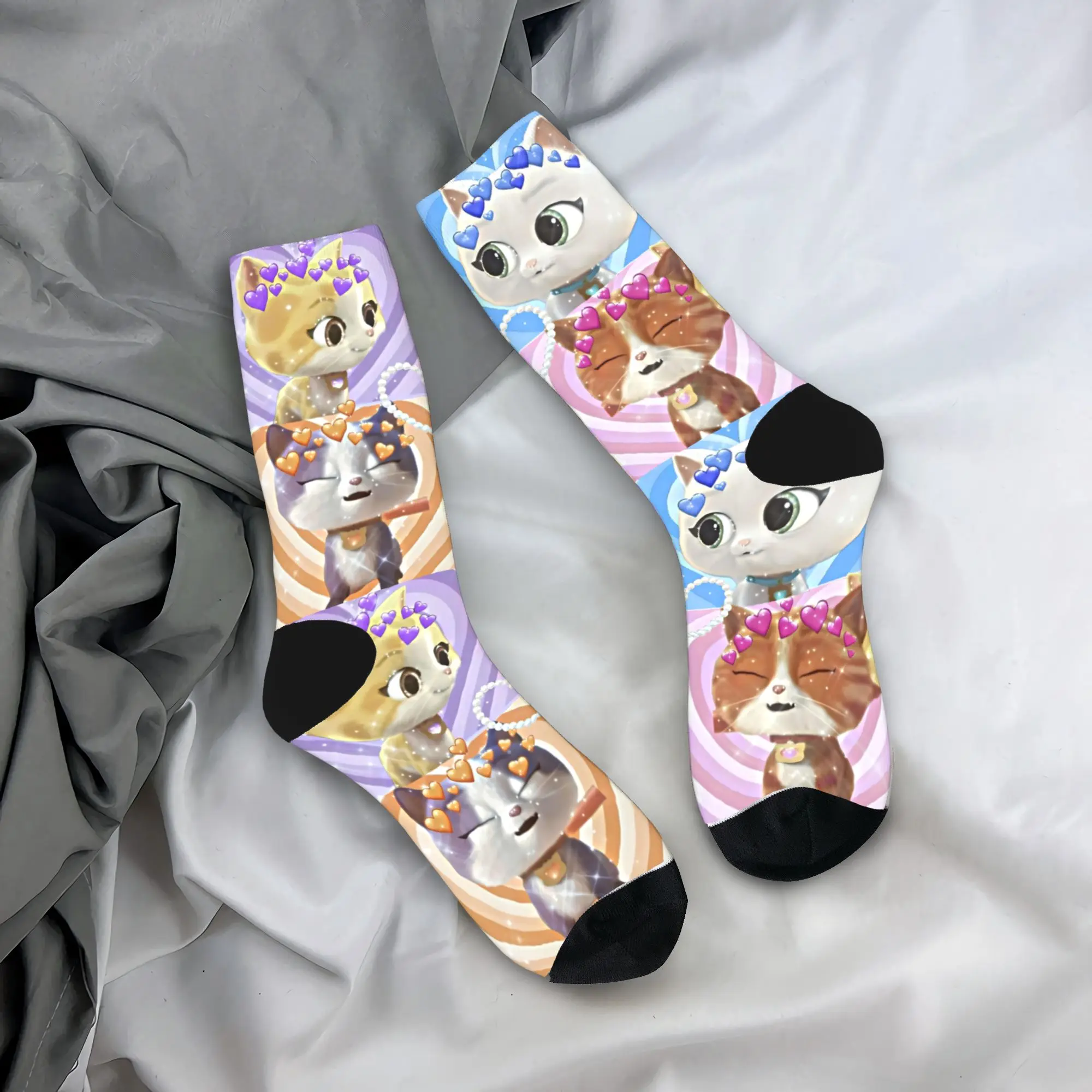 SuperKitties Cartoon Cats Stockings Men Socks Medium Soft Funny Socks Autumn Running Sports Non-Slip Pattern Socks Gift
SuperKitties Cartoon Cats Stockings Men Socks Medium Soft Funny Socks Autumn Running Sports Non-Slip Pattern Socks Gift