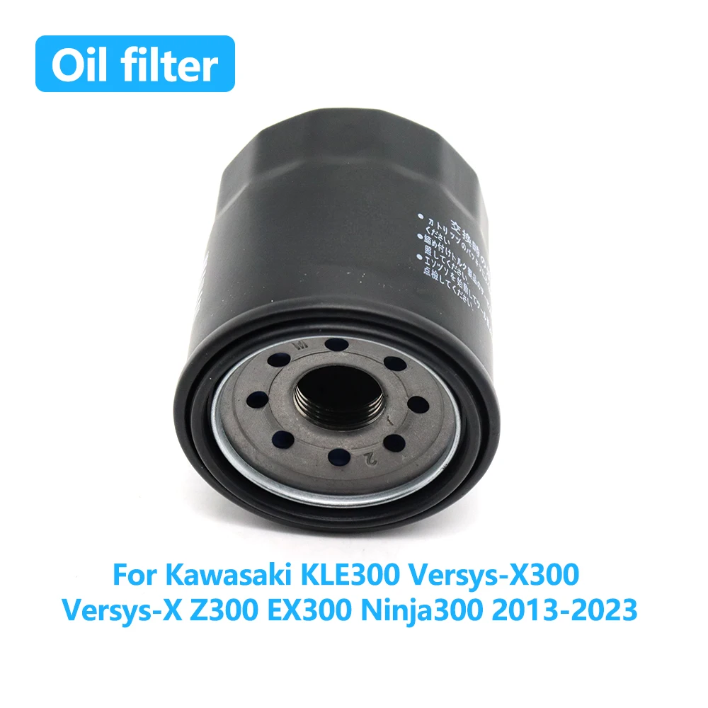 For Kawasaki KLE300 Versys-X300 Versys-X Z300 EX300 Ninja300 Ninja 300 2013-2023 Motorcycle Engine Oil Filter Clean Replacement
For Kawasaki KLE300 Versys-X300 Versys-X Z300 EX300 Ninja300 Ninja 300 2013-2023 Motorcycle Engine Oil Filter Clean Replacement