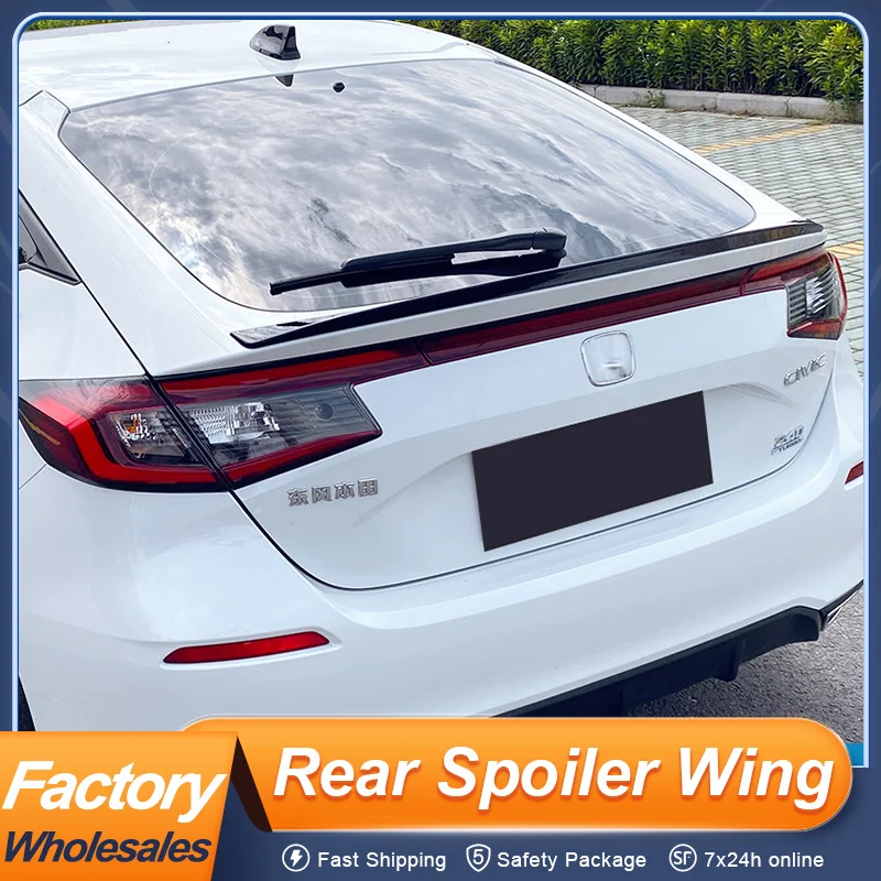 Rear Trunk Lid Car Spoiler Wing For Honda Civic 11th gen Hatchback 2022 23 24 25 ABS Black Carbon Color Exterior Accessories
Rear Trunk Lid Car Spoiler Wing For Honda Civic 11th gen Hatchback 2022 23 24 25 ABS Black Carbon Color Exterior Accessories