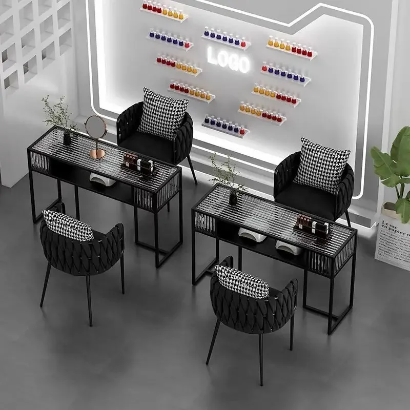 Clear Waterproof Nail Desk Aesthetic Salon Black Cleaning Manicure Table High Quality Cleaning Cleaning Nails Salon Furniture
Clear Waterproof Nail Desk Aesthetic Salon Black Cleaning Manicure Table High Quality Cleaning Cleaning Nails Salon Furniture