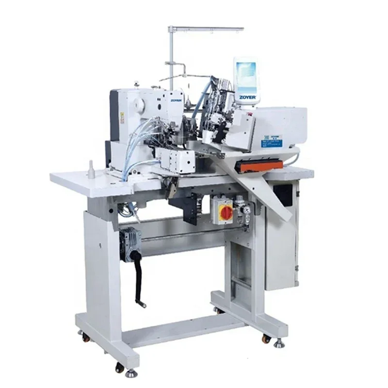Industrial Sewing Machine 254-TDA Double Needle Automatic Pants Nailing Earphone Pants Ear Sewing Machine Pants Loop Sewing 220V
Industrial Sewing Machine 254-TDA Double Needle Automatic Pants Nailing Earphone Pants Ear Sewing Machine Pants Loop Sewing 220V