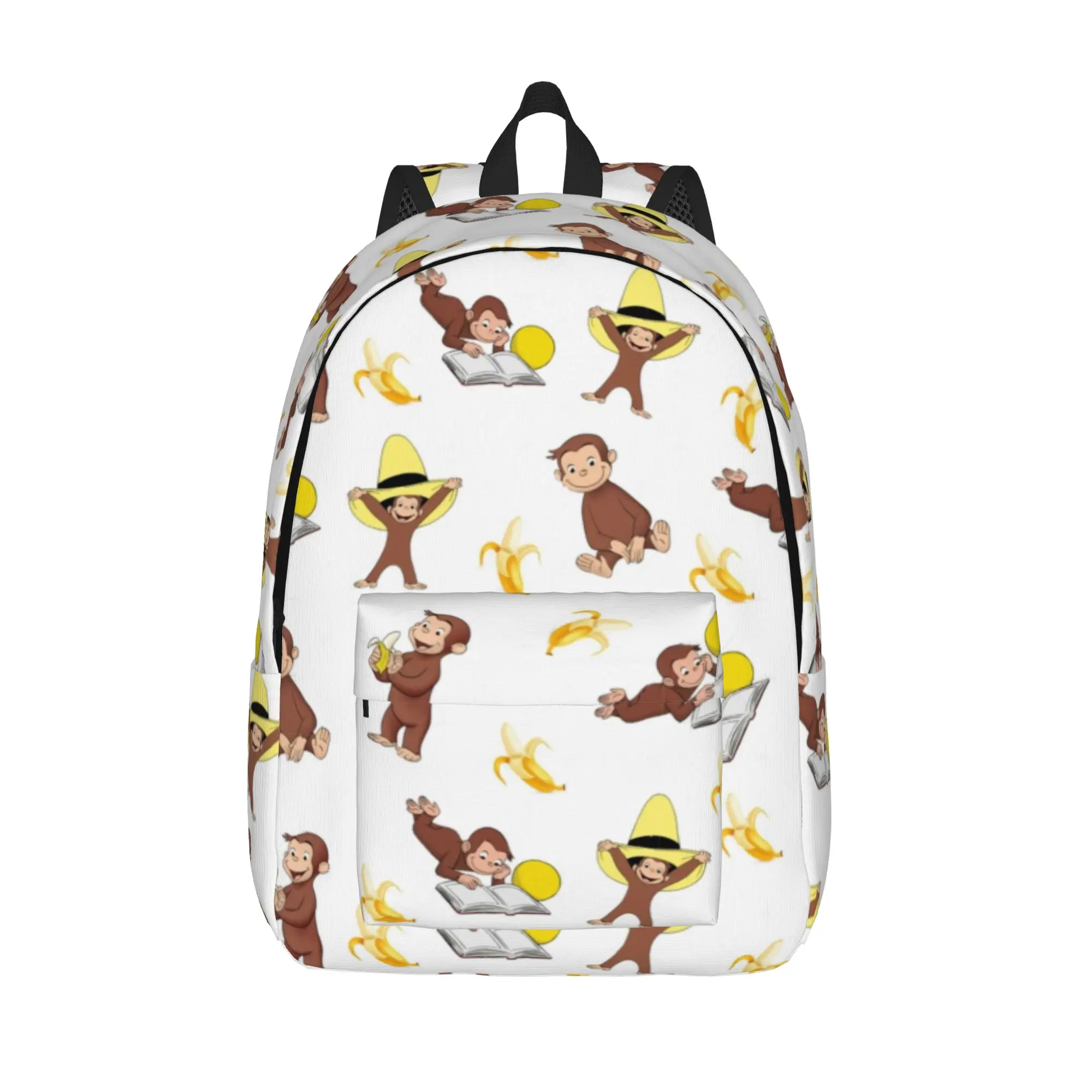 George the curious monkey Backpack for Men Women Teenage Student Work Daypack cartoon TV Series Laptop Canvas Bags Lightweight
George the curious monkey Backpack for Men Women Teenage Student Work Daypack cartoon TV Series Laptop Canvas Bags Lightweight