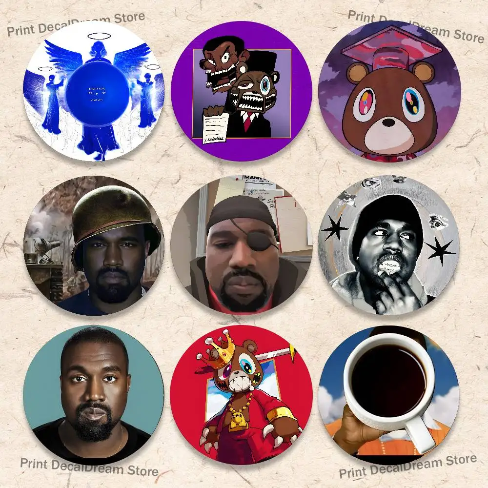 K-Kanye West Yeezus Ye Jesus is King Wood Coaster Set - Heat Resistant For Tea & Coffee, Home Cafe Decor Holiday Gift
K-Kanye West Yeezus Ye Jesus is King Wood Coaster Set - Heat Resistant For Tea & Coffee, Home Cafe Decor Holiday Gift