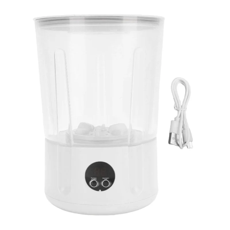 Portable Mini Rechargeable Cordless Underwear Washing Machine Smart Travel Home Laundry Washer
Portable Mini Rechargeable Cordless Underwear Washing Machine Smart Travel Home Laundry Washer