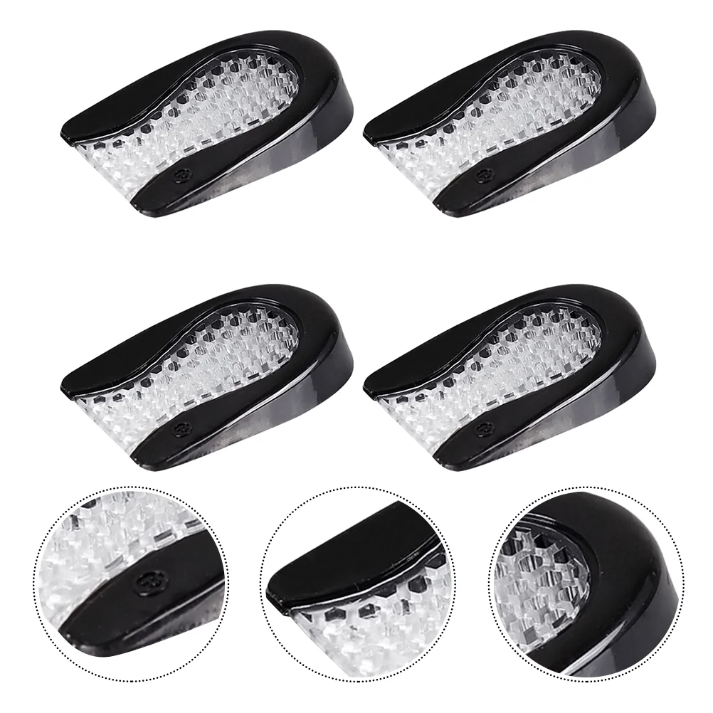 2 Pairs Heel Pad Inserts Honeycomb Shock Absorbing Pressure Relief Washable Black High Protector Insoles Foot Care Tools-Men
2 Pairs Heel Pad Inserts Honeycomb Shock Absorbing Pressure Relief Washable Black High Protector Insoles Foot Care Tools-Men
