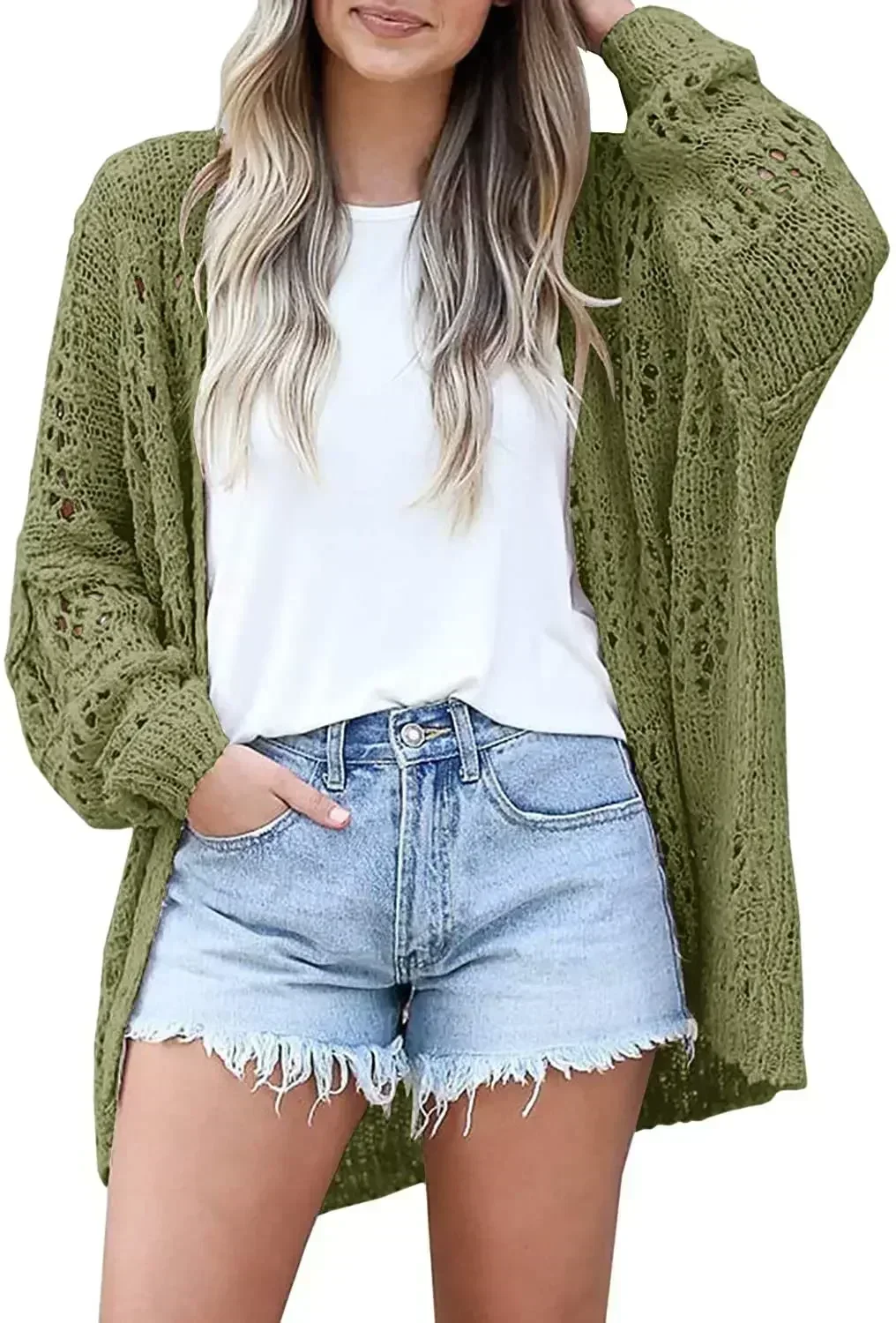 long crochet cardigan Women Cardigan Open stitch Sweater Hollow out Long Sleeve cardigan for women autumn solid outwear clothes
long crochet cardigan Women Cardigan Open stitch Sweater Hollow out Long Sleeve cardigan for women autumn solid outwear clothes
