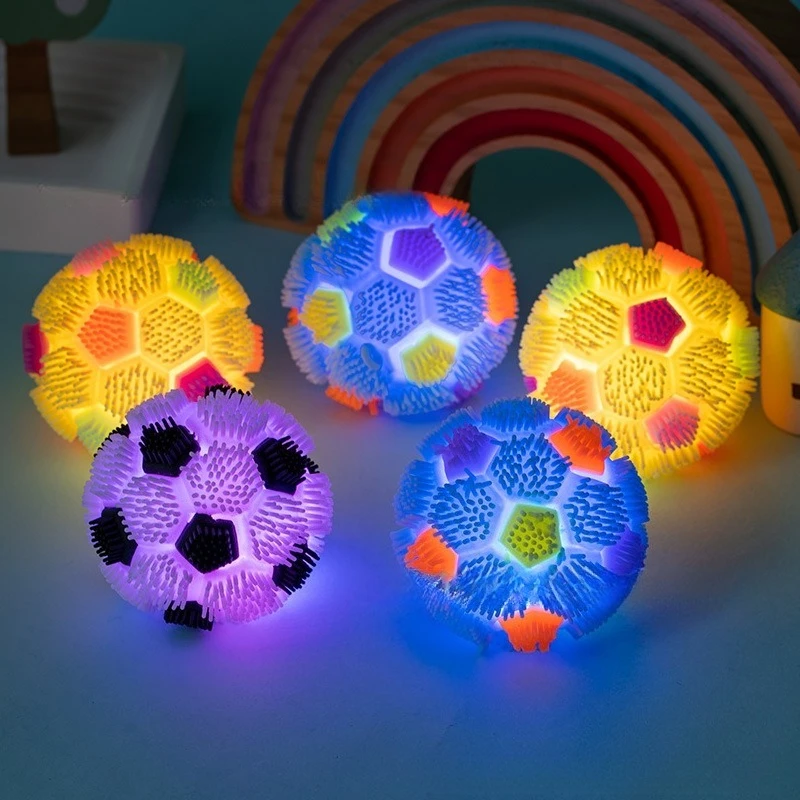 Creative hot-selling football vent ball extrusion luminous football pinch music decompression artifact decompression children's toy
Creative hot-selling football vent ball extrusion luminous football pinch music decompression artifact decompression children's toy