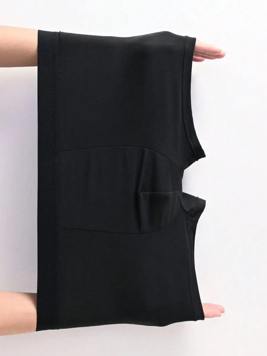 4 Pcs Men Solid Color Breathable Elastic Ice Silk Boxer Shorts Comfortable Underwear Plus Size
4 Pcs Men Solid Color Breathable Elastic Ice Silk Boxer Shorts Comfortable Underwear Plus Size