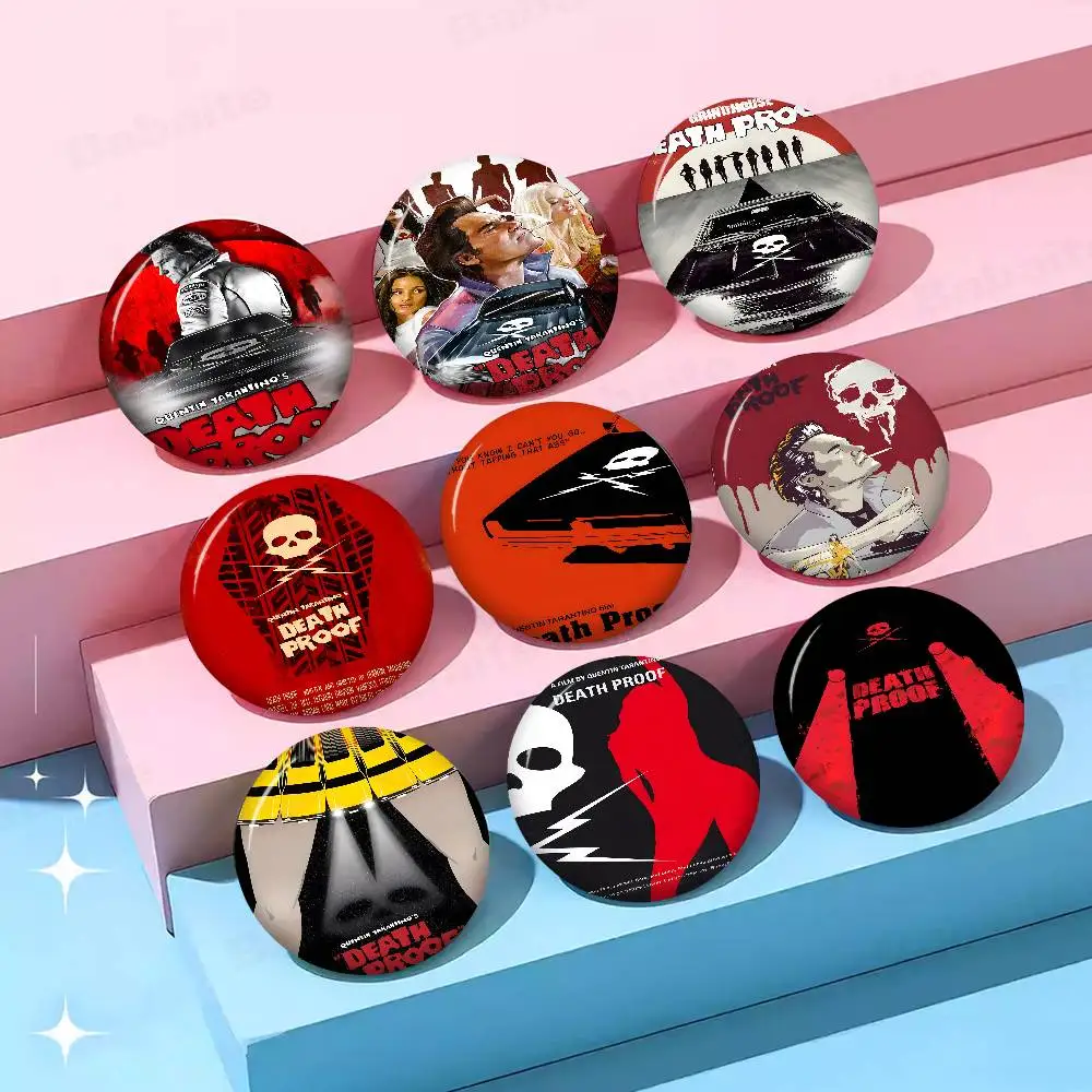 Film D-Death P-Proof Movie Tinplate Pin Button Custom Anime Role Old-school Brooch Cartoon Collar Badge Jewelry Gift Fans
Film D-Death P-Proof Movie Tinplate Pin Button Custom Anime Role Old-school Brooch Cartoon Collar Badge Jewelry Gift Fans