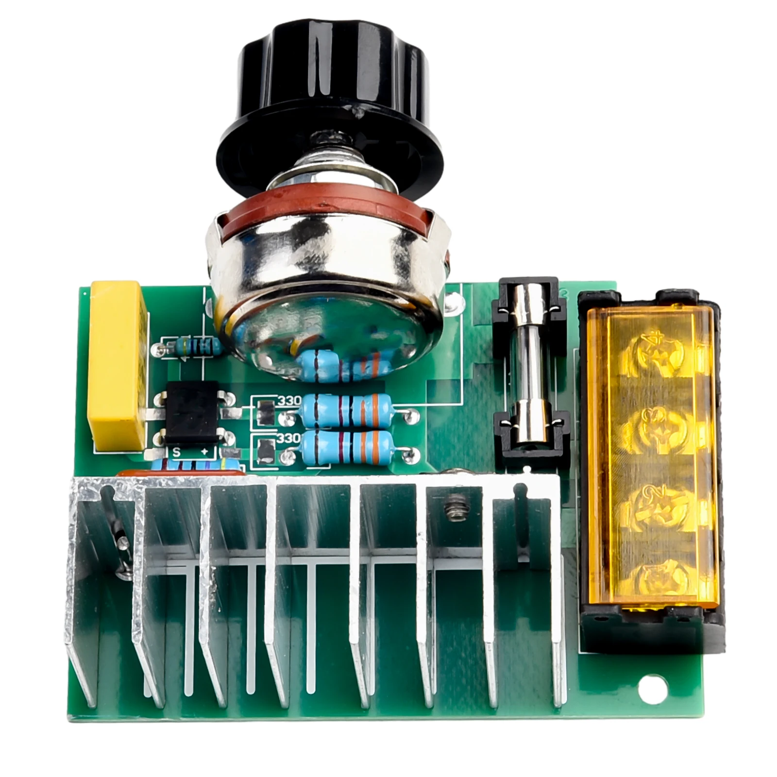 4000W AC 220V SCR Motor Speed Controller and Voltage Regulator Module for Electrical Appliances with Surge Absorption
4000W AC 220V SCR Motor Speed Controller and Voltage Regulator Module for Electrical Appliances with Surge Absorption