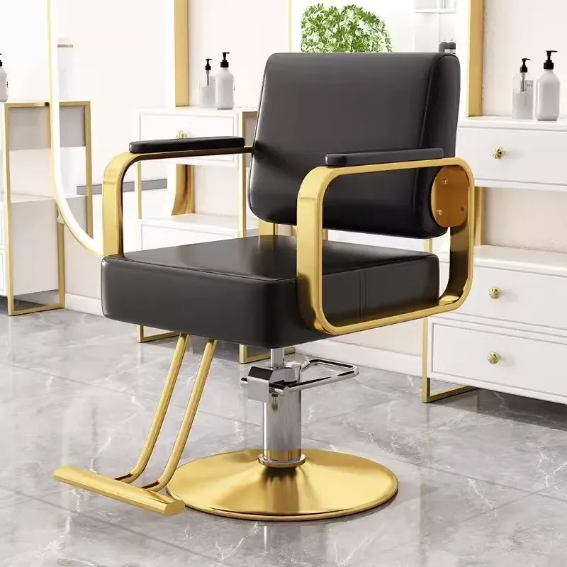Cosmetic Vanity Barber Chairs Hairdresser Swivel Metal Stool Barber Chairs Stylist Professional Silla Giratoria Salon Furniture
Cosmetic Vanity Barber Chairs Hairdresser Swivel Metal Stool Barber Chairs Stylist Professional Silla Giratoria Salon Furniture