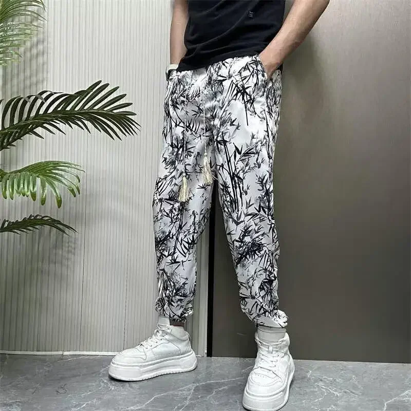 Cropped Male Trousers Aesthetic Trend Low Price Stylish High Quality Fashion 2025 Clothes Long Designer Sale Men's Casual Pants
Cropped Male Trousers Aesthetic Trend Low Price Stylish High Quality Fashion 2025 Clothes Long Designer Sale Men's Casual Pants