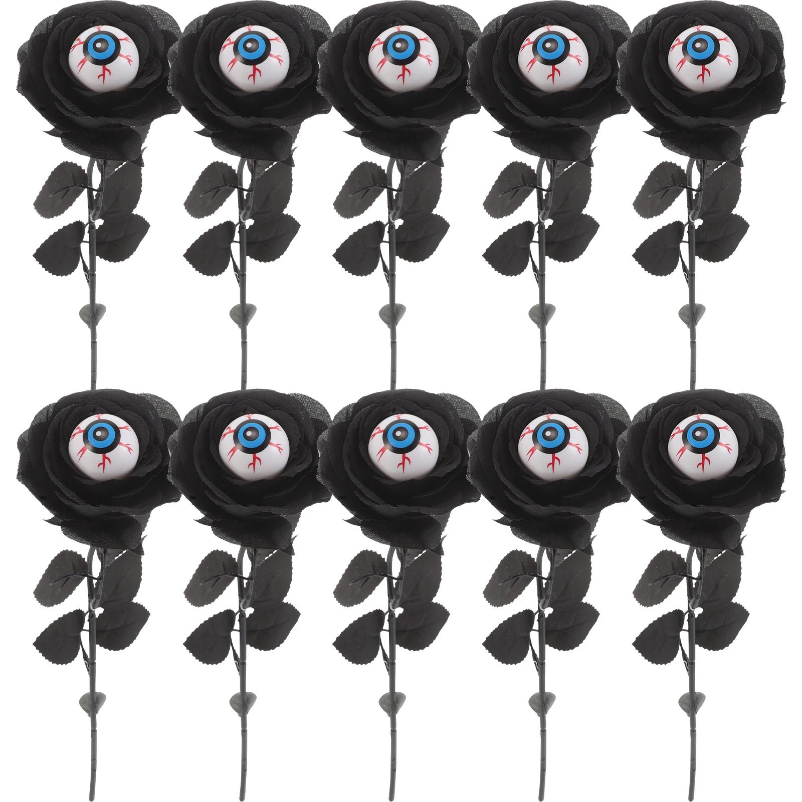 10 Pcs Halloween Decoration Black Artificial Bouquet Floral Faux Flower Decorations Flowers Plastic Garden Ornaments Rose
10 Pcs Halloween Decoration Black Artificial Bouquet Floral Faux Flower Decorations Flowers Plastic Garden Ornaments Rose