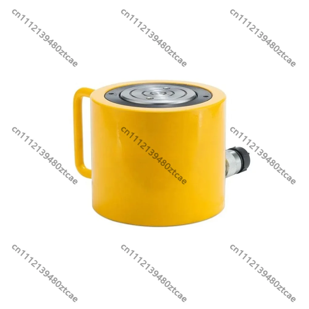 70Mpa Single Acting Mini Hydraulic Cylinder Low Profile Thin Type Hydraulic Jack 10-100 Ton Lifting Power Tool
70Mpa Single Acting Mini Hydraulic Cylinder Low Profile Thin Type Hydraulic Jack 10-100 Ton Lifting Power Tool