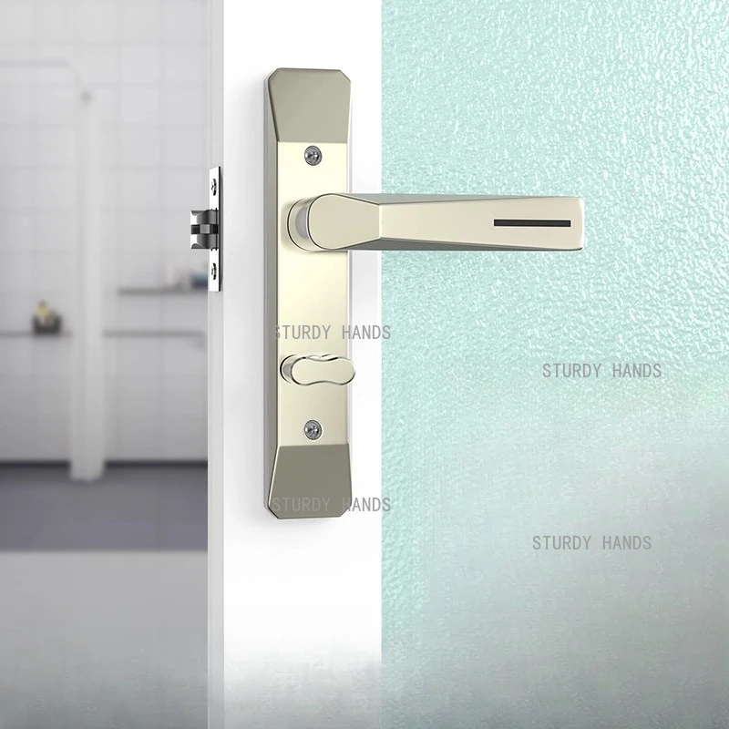 Замок с одним язычком из алюминиевого сплава для ванной комнаты, туалета, кухни, ванной комнаты, стеклянная дверная ручка, замок
Замок с одним язычком из алюминиевого сплава для ванной комнаты, туалета, кухни, ванной комнаты, стеклянная дверная ручка, замок