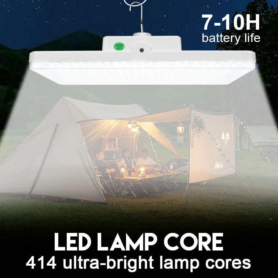 LED Camping Tent Light Rechargeable Searchlight High Power Outdoor Emergency Lighting Waterproof Portable Hanging Night Lamps
LED Camping Tent Light Rechargeable Searchlight High Power Outdoor Emergency Lighting Waterproof Portable Hanging Night Lamps