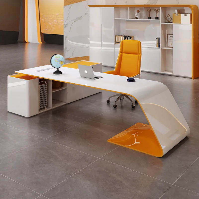 Storage Minimalist Office Desk Computer Gaming Design Reception Office Desk Conference Large Scrivania Commercial Furniture
Storage Minimalist Office Desk Computer Gaming Design Reception Office Desk Conference Large Scrivania Commercial Furniture