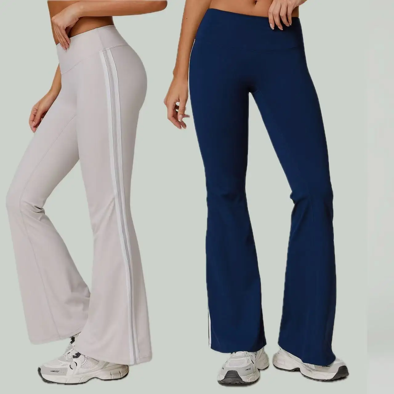 Новые женские расклешенные леггинсы для йоги с высокой талией, женские широкие тренировочные брюки с эффектом пуш-ап для фитнеса, эластичные колготки для спортзала, спортивные штаны для тренировок
Новые женские расклешенные леггинсы для йоги с высокой талией, женские широкие тренировочные брюки с эффектом пуш-ап для фитнеса, эластичные колготки для спортзала, спортивные штаны для тренировок