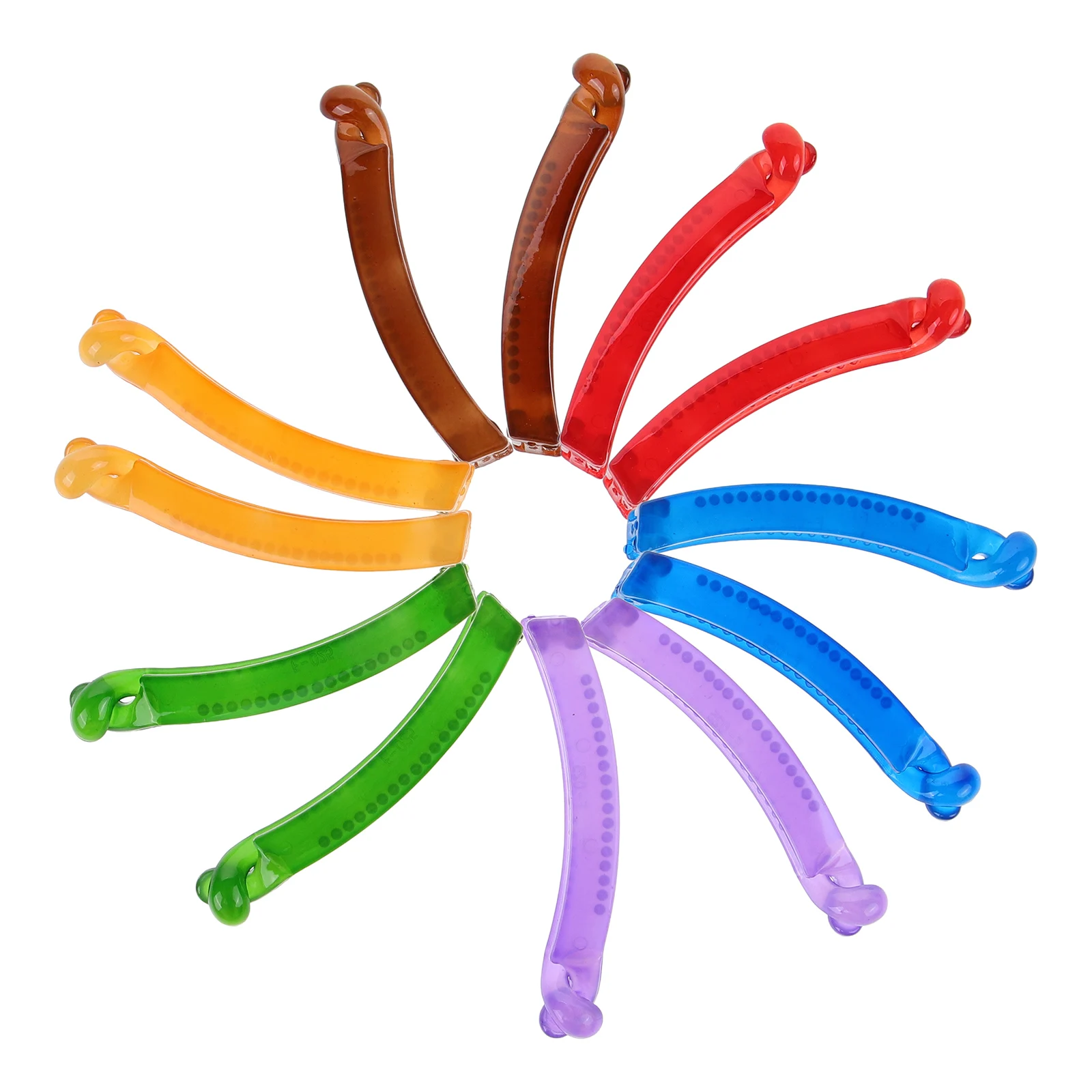 12 pcs Banana Hair Claw Clips Candy Color Durable Non Slip Hair Clamps For Women Girls Styling Tool Comfortable Design Suitable
12 pcs Banana Hair Claw Clips Candy Color Durable Non Slip Hair Clamps For Women Girls Styling Tool Comfortable Design Suitable