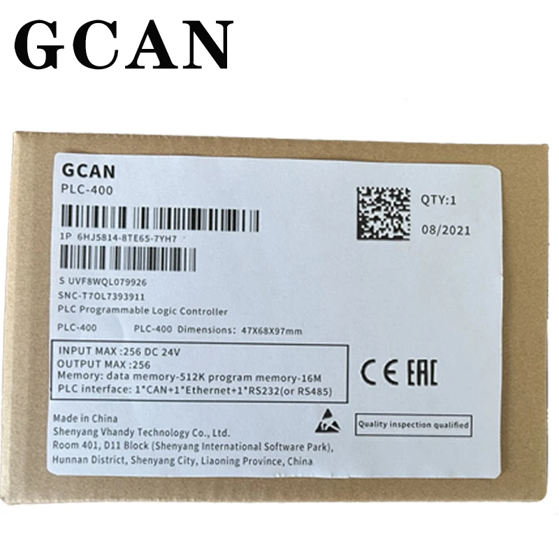GCAN Module Input Output Module Ultra-small Modular Design Industrial Controller for PLC Controller
GCAN Module Input Output Module Ultra-small Modular Design Industrial Controller for PLC Controller