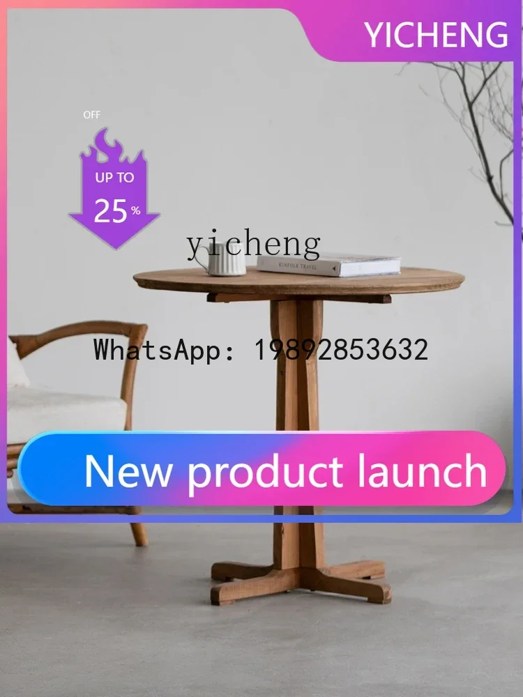 Solid Wood round Dining Table Log Style Side Table Bed & Breakfast Pine round Table
Solid Wood round Dining Table Log Style Side Table Bed & Breakfast Pine round Table