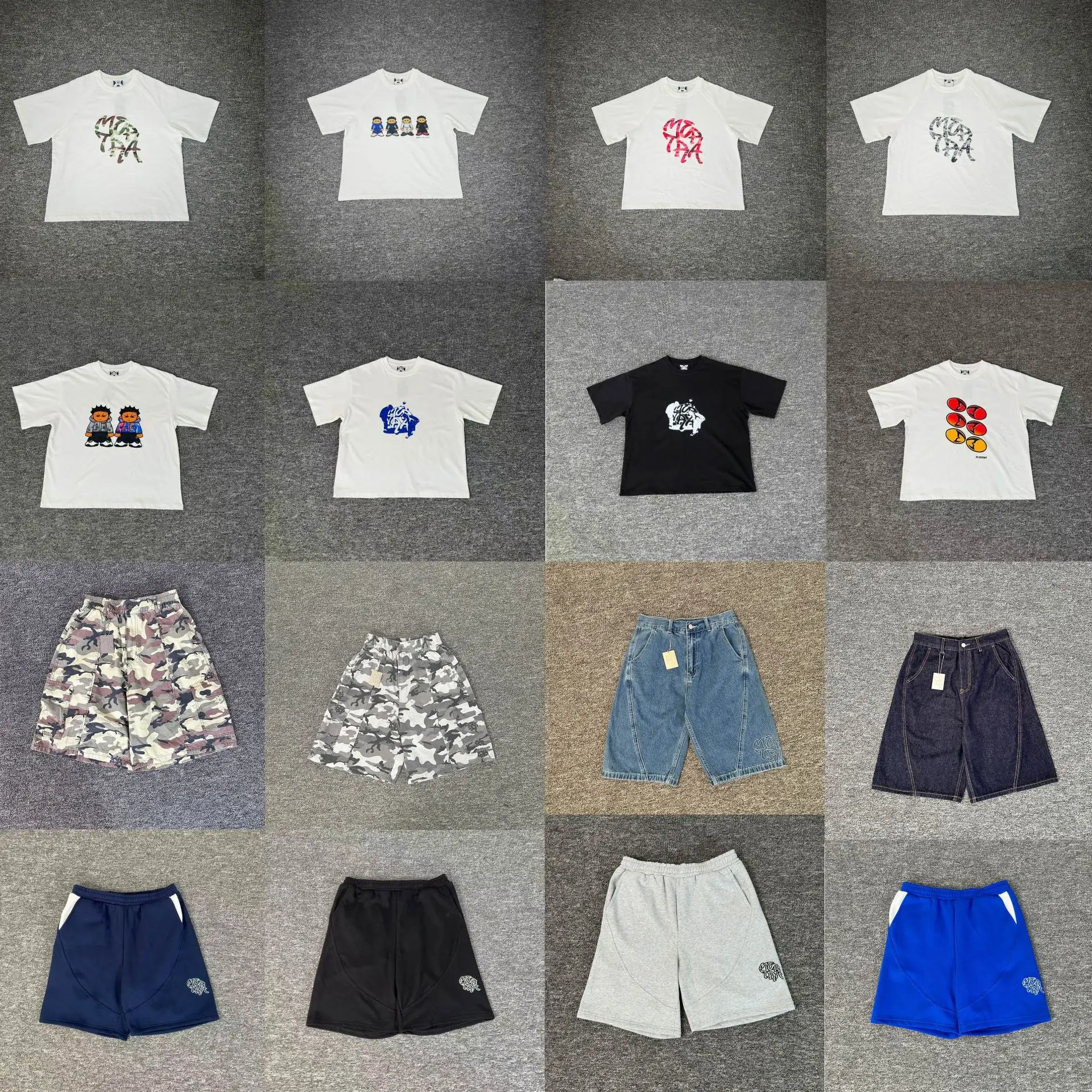 Mertra Letter Print Short-Sleeve T-Shirt 2026 Spring/Summer Casual Loose-Fit High-Street Shorts for Men and Women
Mertra Letter Print Short-Sleeve T-Shirt 2026 Spring/Summer Casual Loose-Fit High-Street Shorts for Men and Women