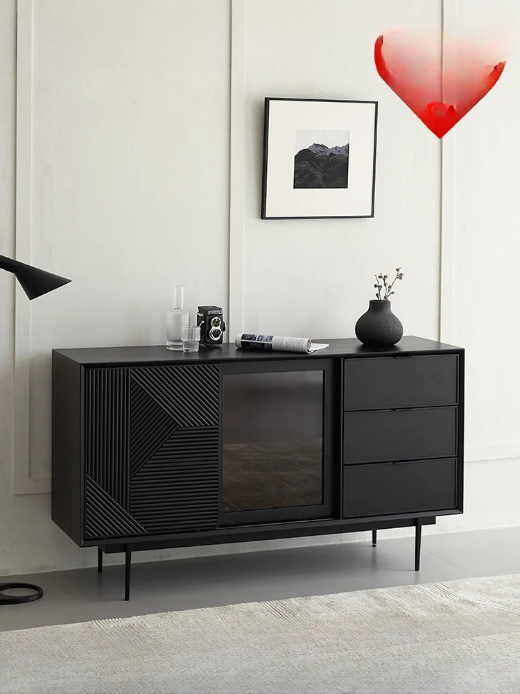 Light luxury urban solid wood dining side cabinet, living room wall cabinet storage
Light luxury urban solid wood dining side cabinet, living room wall cabinet storage