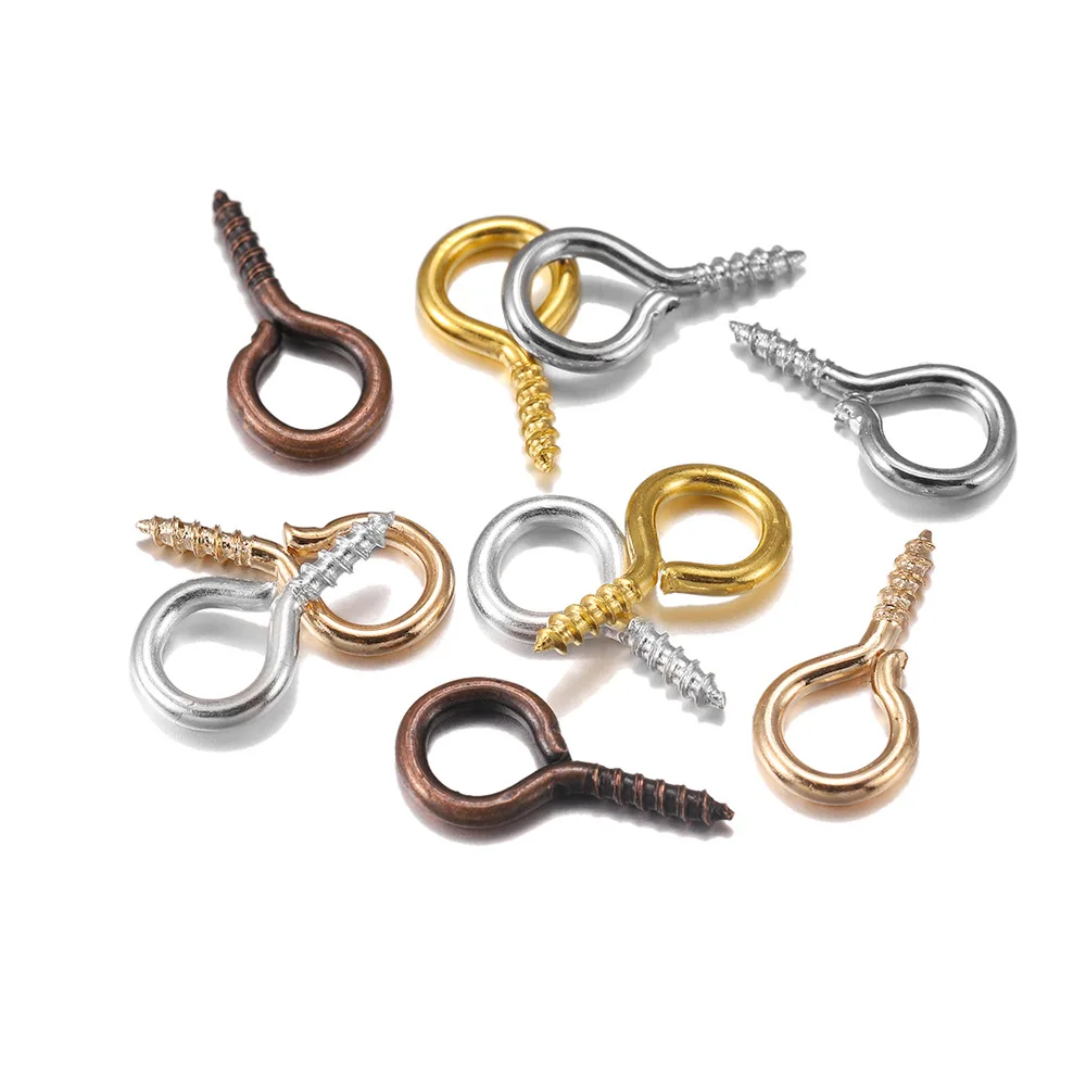 Handmade Jewelry Accessories 10000 Pack Sheep Horn Screws Eye Screws Alloy Material for Sewing DIY Crafts Fasteners Accessories
Handmade Jewelry Accessories 10000 Pack Sheep Horn Screws Eye Screws Alloy Material for Sewing DIY Crafts Fasteners Accessories