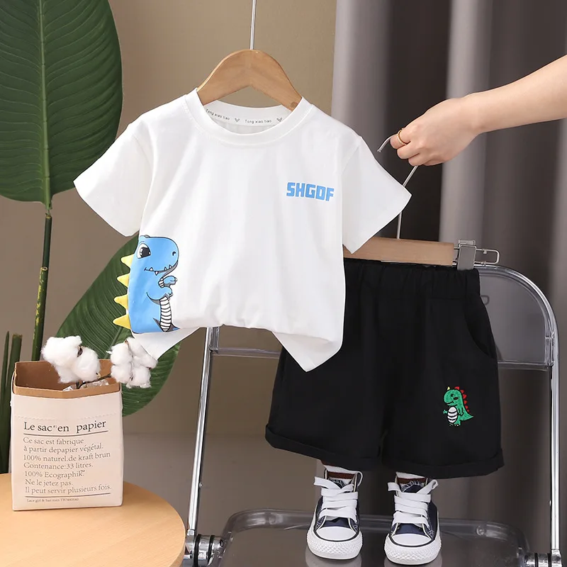 Boys Clothes Sets Summer 2024 Children Cotton T-shirts Shorts 2pcs Sports Suit For Baby Jogging Tracksuits Kids Outfits Toddler
Boys Clothes Sets Summer 2024 Children Cotton T-shirts Shorts 2pcs Sports Suit For Baby Jogging Tracksuits Kids Outfits Toddler