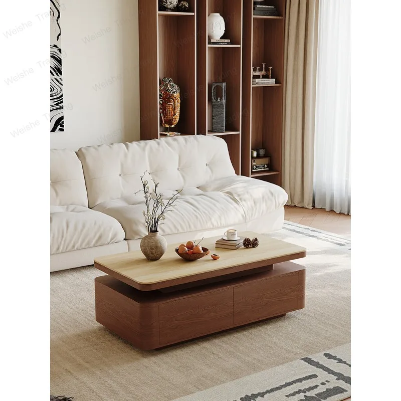 Medieval wabi-sabi wind travertine rock slab coffee table living room home
Medieval wabi-sabi wind travertine rock slab coffee table living room home