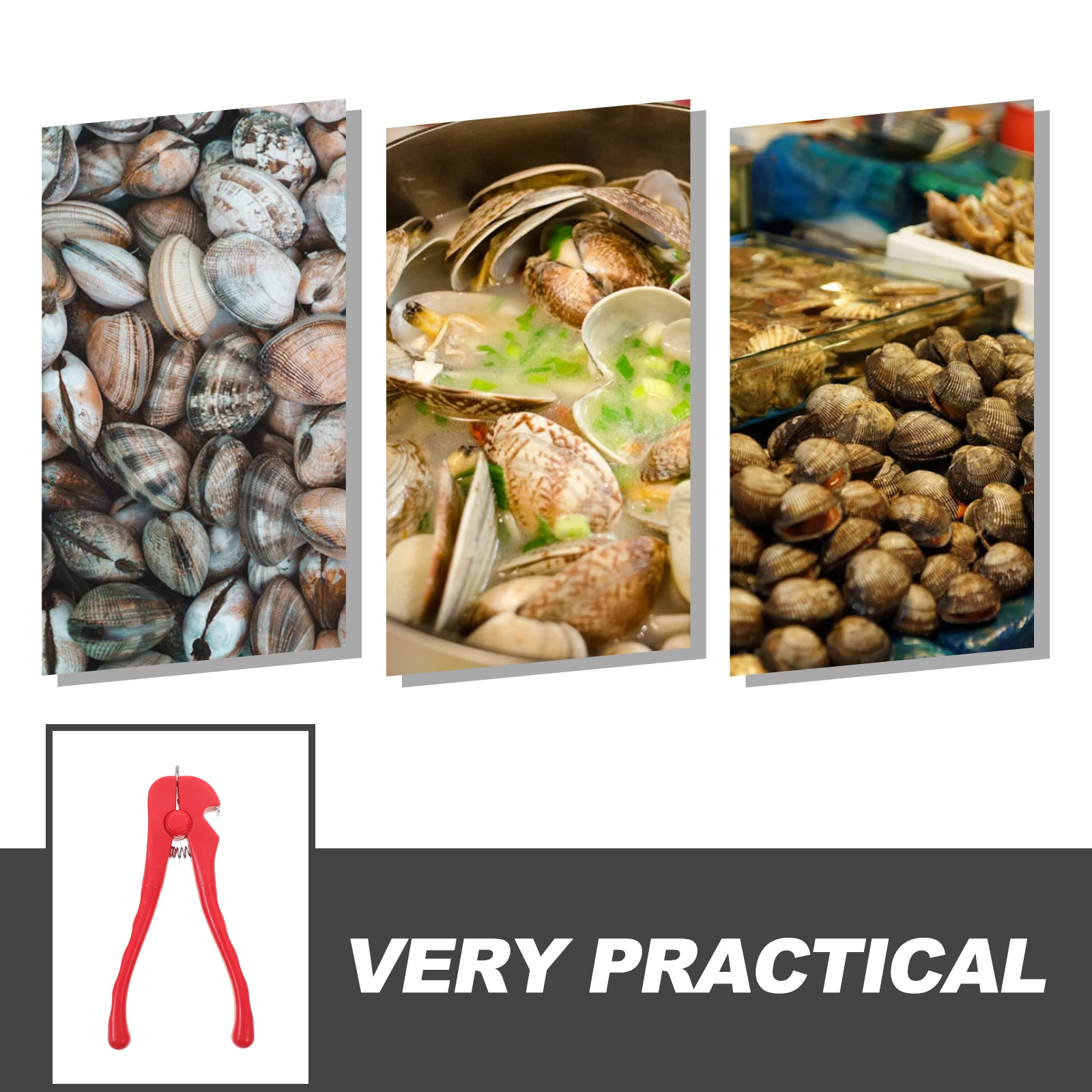2Pcs Clam Opener Professional Seafood Clamp Effective Shell Opener Easy Grip Kitchen Tool for Restaurant Home Seafood Clamp
2Pcs Clam Opener Professional Seafood Clamp Effective Shell Opener Easy Grip Kitchen Tool for Restaurant Home Seafood Clamp