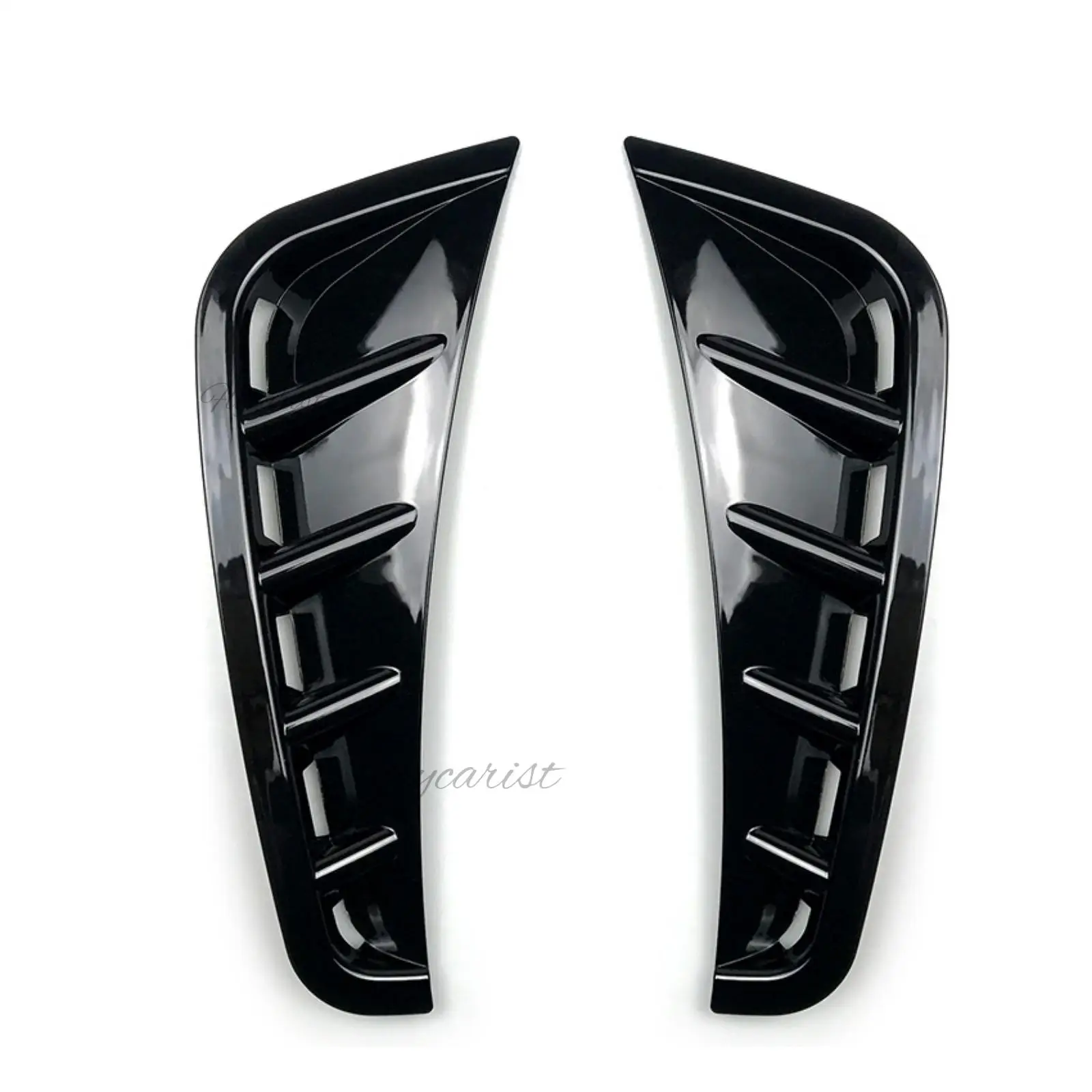For Mercedes W205 Black Front Bumper Frame Black Canards Side Air Intake Cover 2019-2021
For Mercedes W205 Black Front Bumper Frame Black Canards Side Air Intake Cover 2019-2021