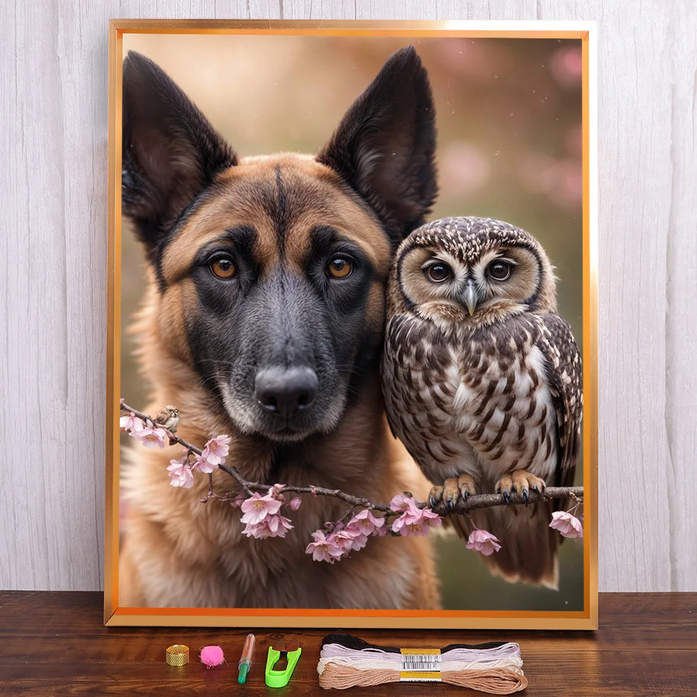 Dog And Owl Printed Canvas 11CT Cross Stitch Set DIY Embroidery DMC Threads Craft Knitting Sewing Handmade Needle Design Mulina
Dog And Owl Printed Canvas 11CT Cross Stitch Set DIY Embroidery DMC Threads Craft Knitting Sewing Handmade Needle Design Mulina