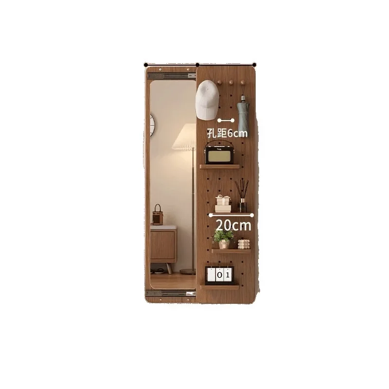 Invisible full-length mirror push-pull closed hidden full-body mirror attached to the wall can block wall-mounted hole board
Invisible full-length mirror push-pull closed hidden full-body mirror attached to the wall can block wall-mounted hole board