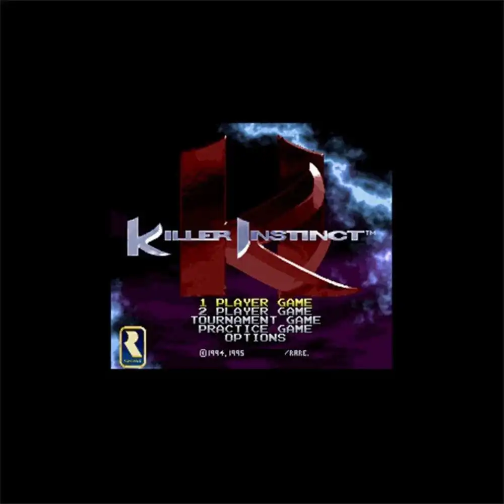 Killer Instinct NTSC версия 16 бит 46-контактная большая серая игровая карта для игроков из США
Killer Instinct NTSC версия 16 бит 46-контактная большая серая игровая карта для игроков из США