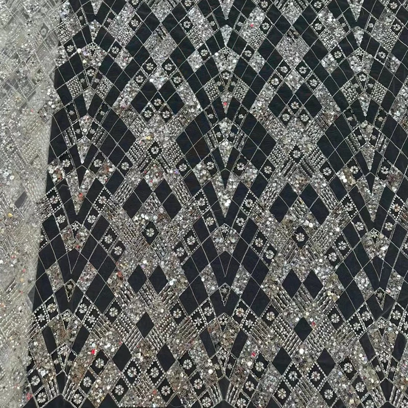 Luxury African Tulle Beads Lace Fabric High Quality Embroidery Nigerian Lace for Sewing Women Party TS2783
Luxury African Tulle Beads Lace Fabric High Quality Embroidery Nigerian Lace for Sewing Women Party TS2783