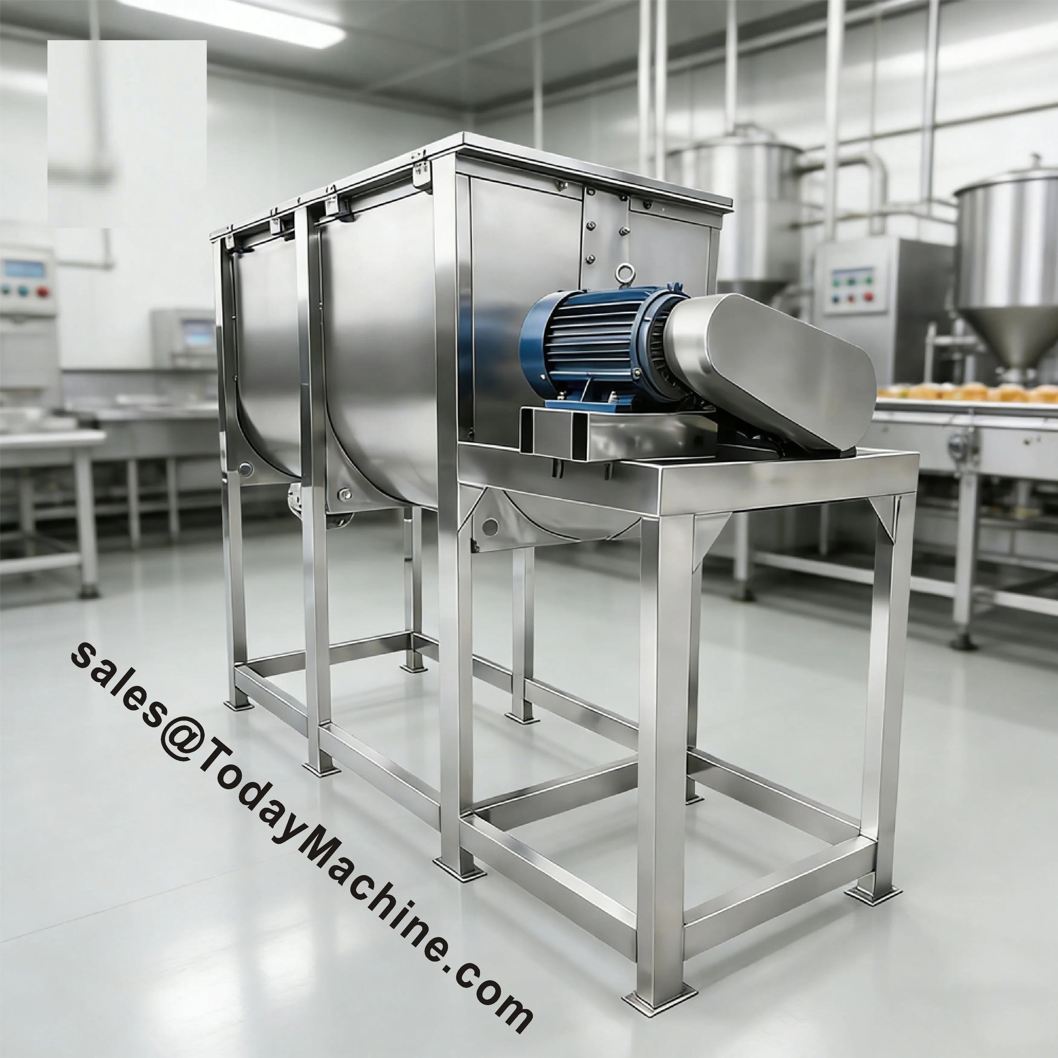 Industrial Meat Mixer Machine 100L/200L | Sausage Patty & Dumpling Filling Blender | Food-Grade Stainless Steel Mixing Equipment
Industrial Meat Mixer Machine 100L/200L | Sausage Patty & Dumpling Filling Blender | Food-Grade Stainless Steel Mixing Equipment