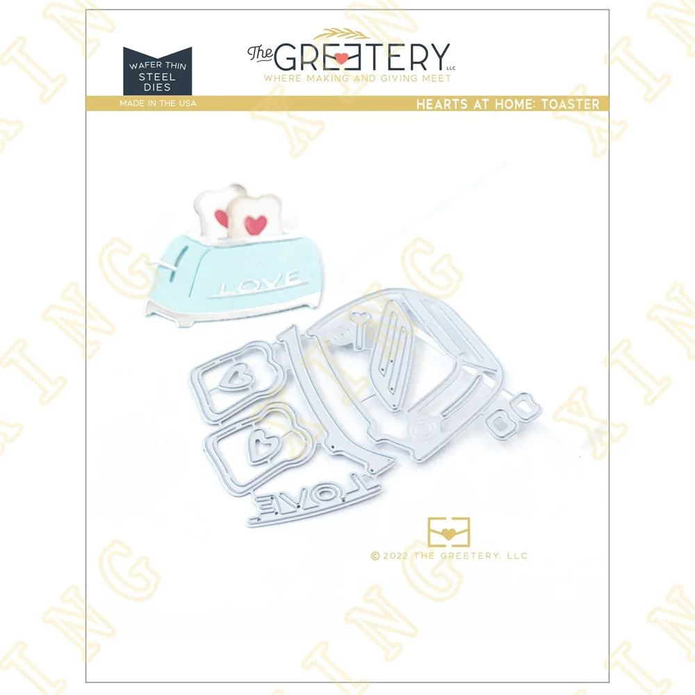 Toaster New Metal Cutting Dies for Diy Scrapbooking Crafts Dies Cut Stencils Maker Photo Album Template Handmade Decoration
Toaster New Metal Cutting Dies for Diy Scrapbooking Crafts Dies Cut Stencils Maker Photo Album Template Handmade Decoration