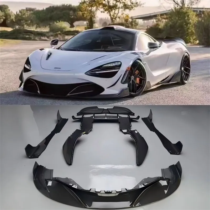 For McLaren 720S Real Dry Carbon Fiber Bumper Front Lip Rear Diffuser Side Skirts Tail Wing Fender Trim Accessories Body Kit
For McLaren 720S Real Dry Carbon Fiber Bumper Front Lip Rear Diffuser Side Skirts Tail Wing Fender Trim Accessories Body Kit