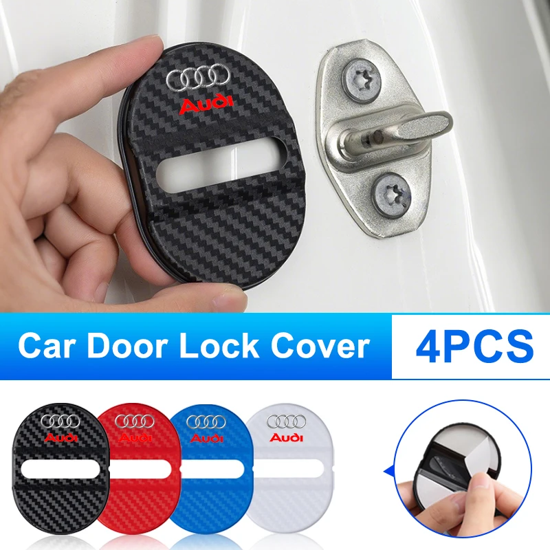 4pcs Car Door Lock Covers Rustproof Protective Stickers For Audi RS SLINE A1 A2 ABT Quattro S A3 A4 A5 A6 A7 A8 Decorate Decals
4pcs Car Door Lock Covers Rustproof Protective Stickers For Audi RS SLINE A1 A2 ABT Quattro S A3 A4 A5 A6 A7 A8 Decorate Decals