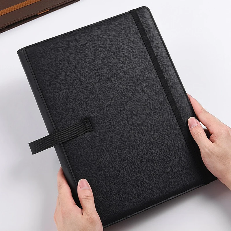 Brown A4 Leather Elastic Band Portfolio Folder Loose Leaf Binders Organizer for Document 3 Hole Choral Sheet Music Note Folder
Brown A4 Leather Elastic Band Portfolio Folder Loose Leaf Binders Organizer for Document 3 Hole Choral Sheet Music Note Folder