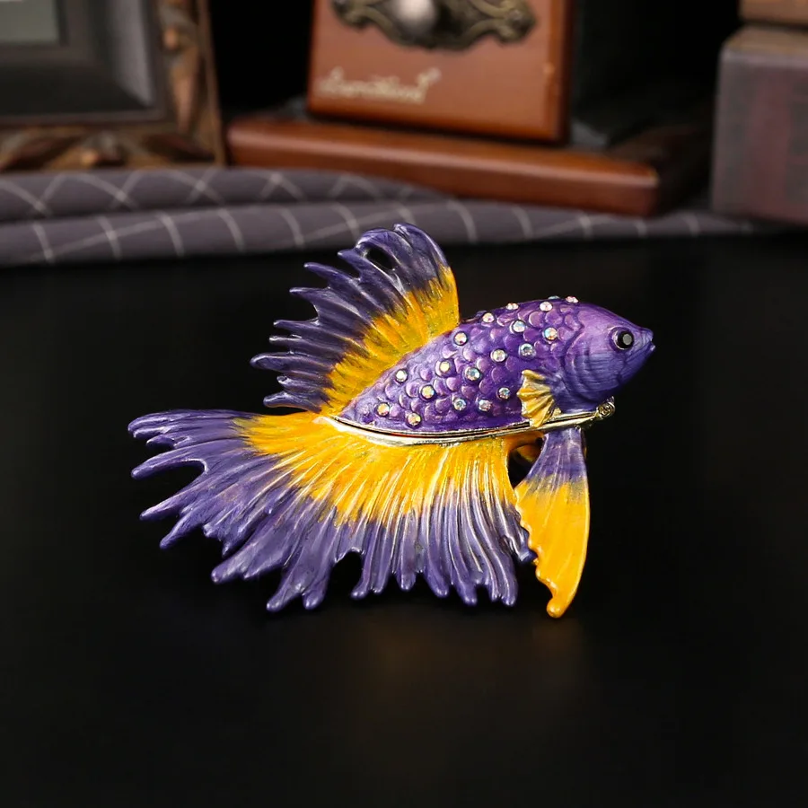 Douyu Fish Jewelry Box Storage Box Ornament Jewelry Storage
Douyu Fish Jewelry Box Storage Box Ornament Jewelry Storage