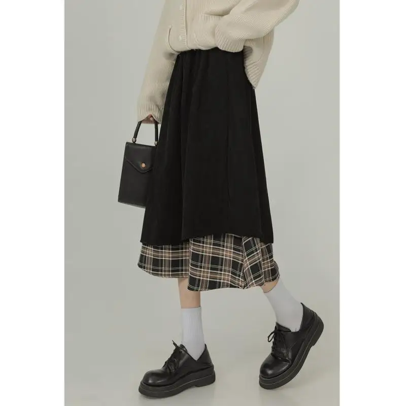 Vintage Plaid Skirt Women's Pencil Long Skirt Pear Shape High Waist Umbrella Skirt
Vintage Plaid Skirt Women's Pencil Long Skirt Pear Shape High Waist Umbrella Skirt