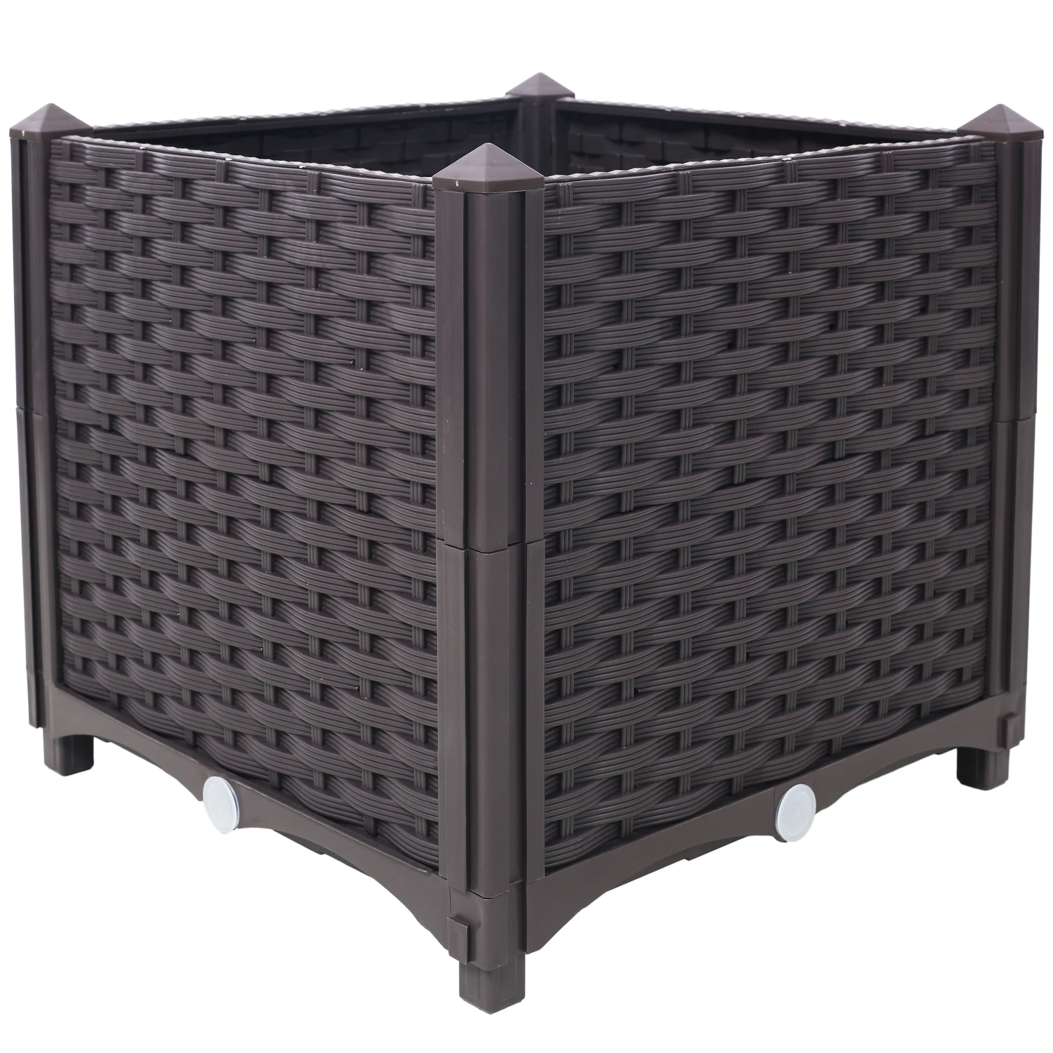 Deep Raised Garden Bed Plastic Planter Boxes for Vegetables Flowers Herbs and Succulents,Self-Watering Planter Box Raised Bed to
Deep Raised Garden Bed Plastic Planter Boxes for Vegetables Flowers Herbs and Succulents,Self-Watering Planter Box Raised Bed to