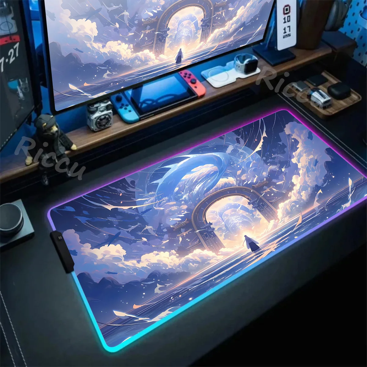 Extended Pad Office Desk Accessory Gaming The Gate of Time and Space Keyboard LED Mousepad RGB Mouse Mats Desktops Computer Mat
Extended Pad Office Desk Accessory Gaming The Gate of Time and Space Keyboard LED Mousepad RGB Mouse Mats Desktops Computer Mat